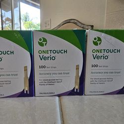 DIABETIC Test Strips ONE TOUCH VERIO
