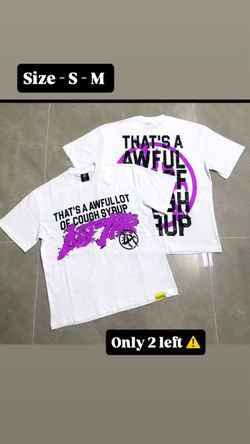 Cough syrup shirt