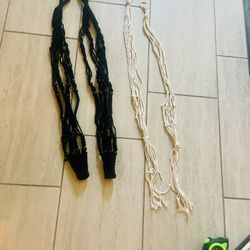 Really Cute Never Used Rope Plant Holders 