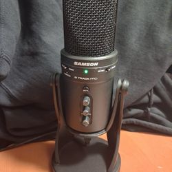 Samson G-Track Pro USB Condenser Microphone with Audio Interface. 