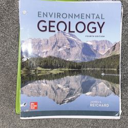 Environmental Geology Fourth Addition James S. Reichard