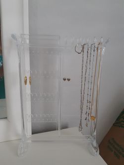 New WOT ACRYLIC JEWERLY HOLDER