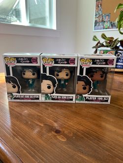 Funko Pop Squid Game Set of 3