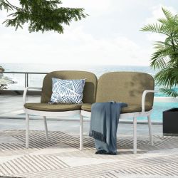 Outdoor Patio Lounge Chair Set of 2