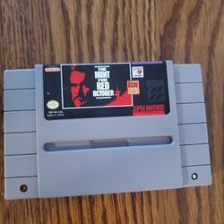 The Hunt for Red October Super Nintendo. SNES video game