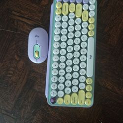 Logi Pop Mechanical Keyboard Plus Mouse 