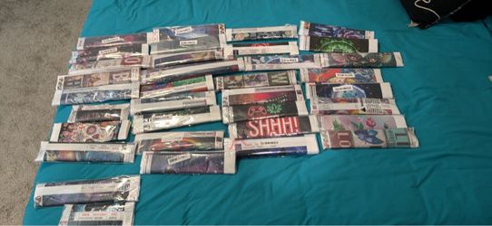Diamond Painting Kits Lot – 30+ Sealed Packs
