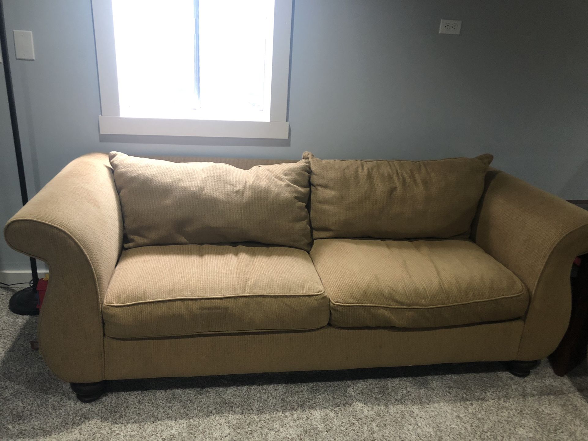 2 Piece Couch Set With Matching Chair