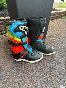 Alpinestars kids mx boots 9j/10j tech 3s