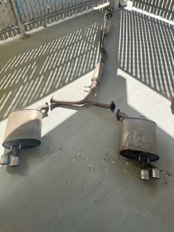 2018 Camry Dual Muffler Cat-Back Exhaust System