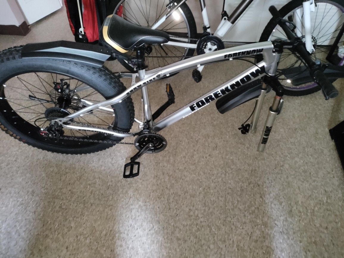 Foreknow Snow Bike With Fat Tires For Sale