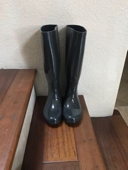 Roma rain boots size 6 EUC