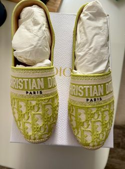 NWT Dior granville espadrille