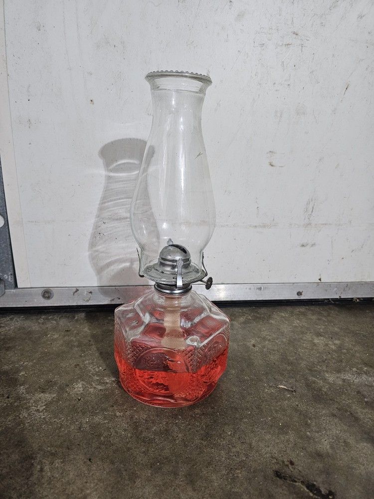 Antique Oil Lamp