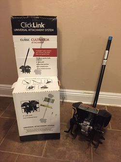 Tiller attachment for weed eater