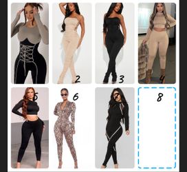 Fashion nova Jumpsuit/ Pant Set Bundle