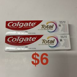 Colgate Total Clean Mint Toothpaste Set