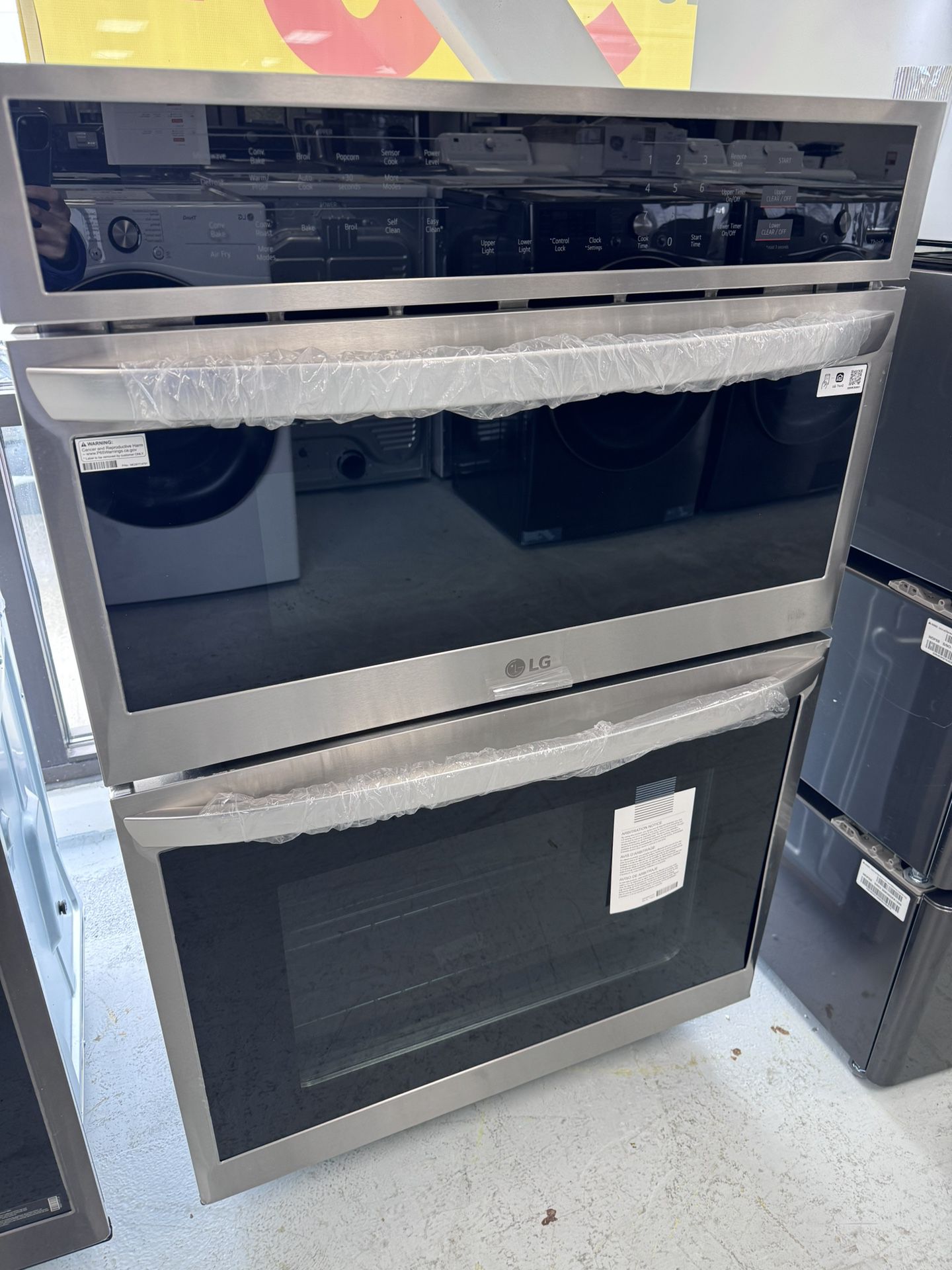 Microwave And Wall Oven Combo With Convection And Air Fry