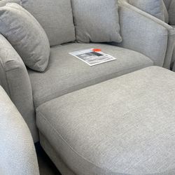 Brand New Accent Chair With Ottoman