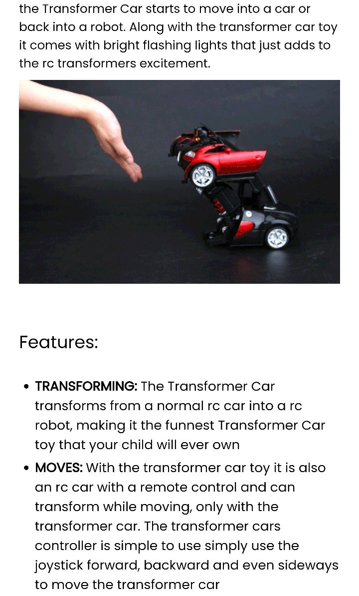 Transformer Car