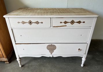 Antique Painted Dresser