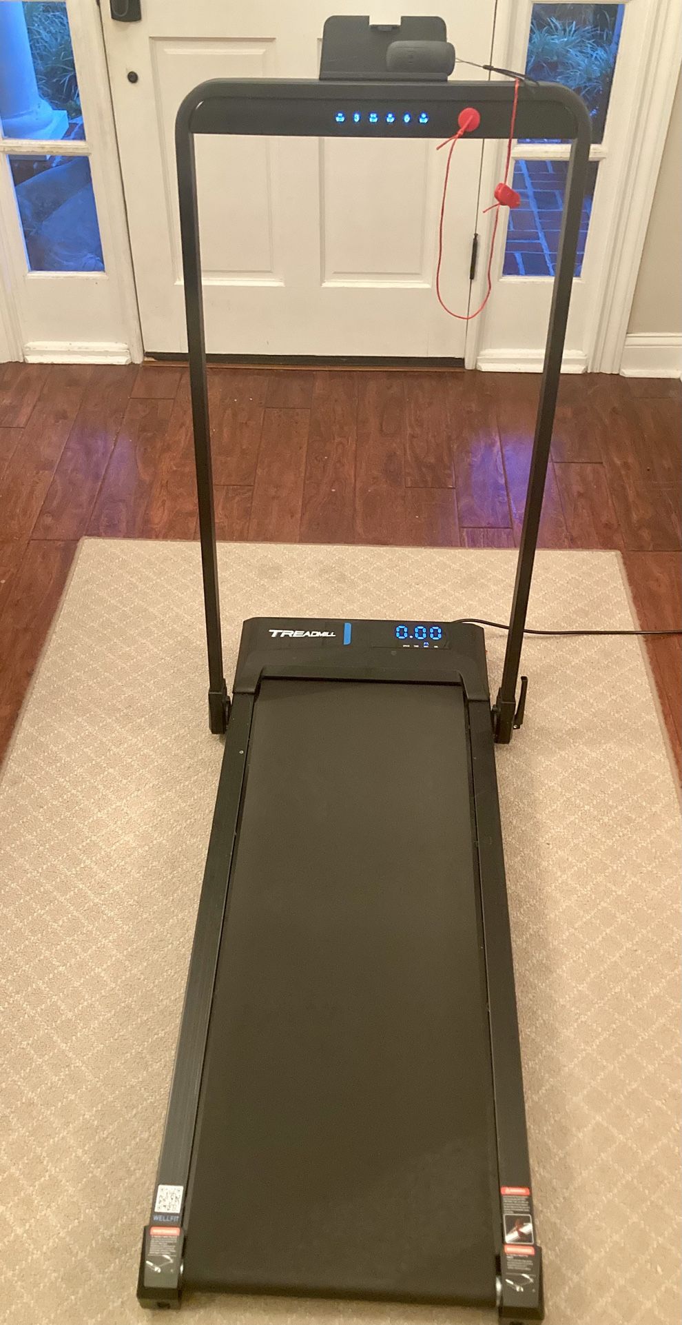 Wellfit Portable Home Office Treadmill Walking Pad w/ Remote