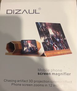 Dizaul 12-Inch Mobile Phone Screen Magnifier