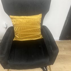 Black Accent Chair