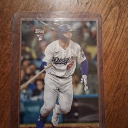 2025 Topps Update Dalton Rushing SP Full Images Variation 