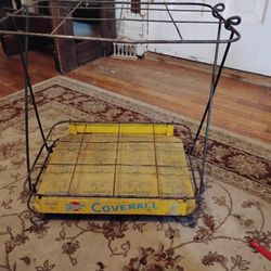 Vintage Warps Coverall Display Rack