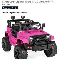 Vanity Set and Power Wheel Jeep $200