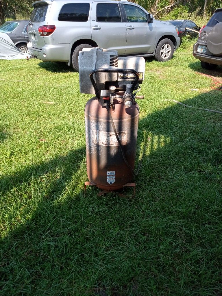 Old Porter Cable Compressor 175 Psi 25 Gal