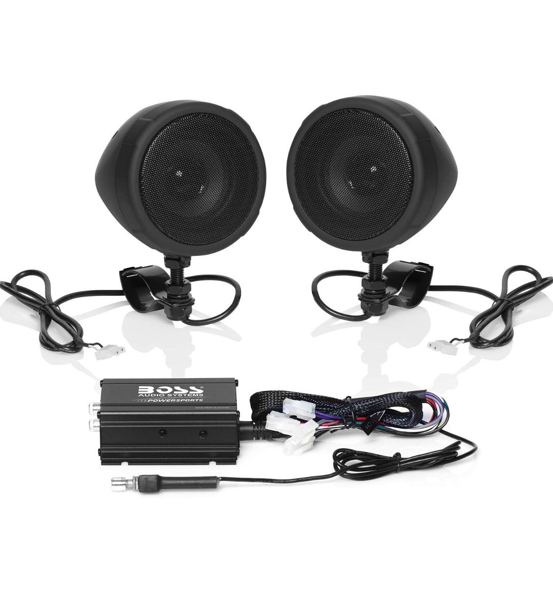 Boss Bluetooth 3” Weather Rated Speaker and Amplifier System