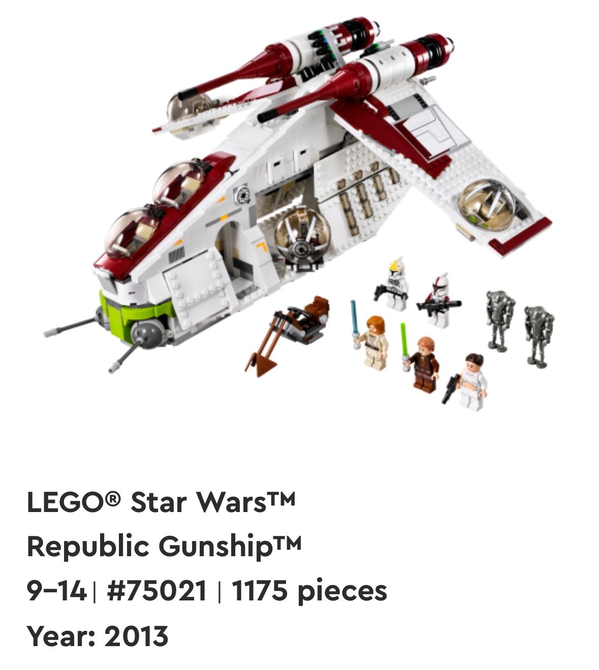 Incomplete(scraps) 2013 Vintage Star Wars Lego