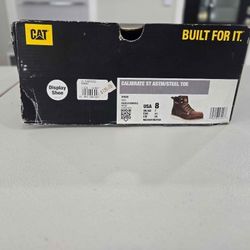 Cat Mens Work Shoes Size 8