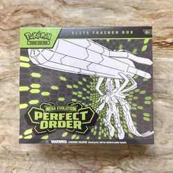POKEMON PERFECT ORDER ETB SEALED