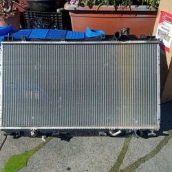 01-05 Honda Civic Radiator Automatic Transmission