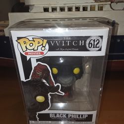 Funko Pop The Witch Black Phillip #612 Vinyl Figure NIB Vaulted w Protector Case