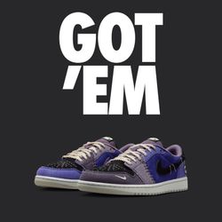 Size 16 - Jordan 1 Low Retro OG Zion Voodoo