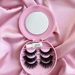 New Eyelashes Box With Mirror 