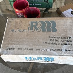 OEM BMW Factory Spring Set + Original Hardware & Lug Bolts - Complete Kit