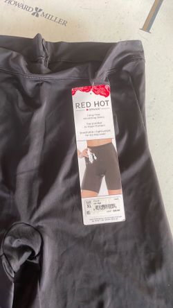 NWT SPANX Red Hot Mid-Thigh Shapewear XL Black