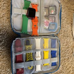 Apple Watch Series 6 with bracelet and case