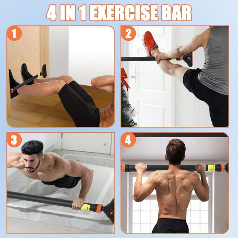 Exercise Pull Up Fitness Bar 4 In 1 