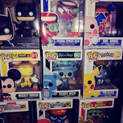 Pop! Collectible Figures Lot