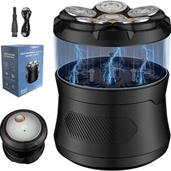 Waterproof Electric Head Shaver