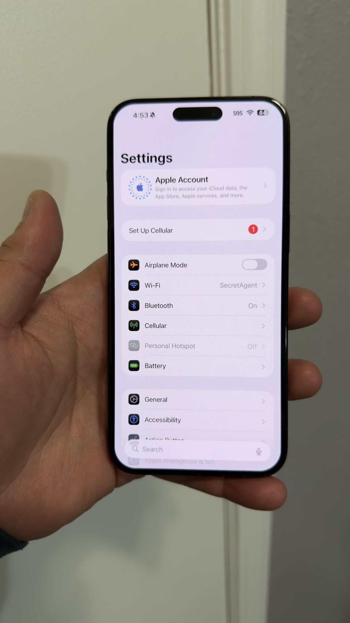 IPhone 15 Pro Max 256GB Blue Titanium