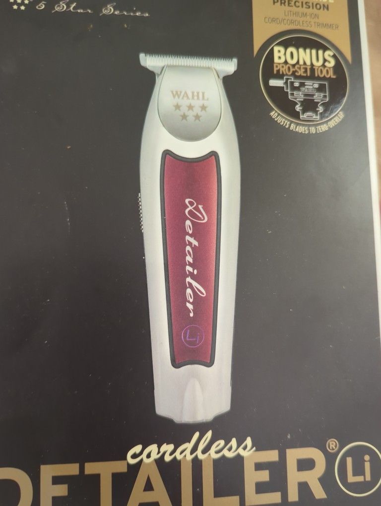 Trimmer For Fades And Line Ups  Wahl Detailer 