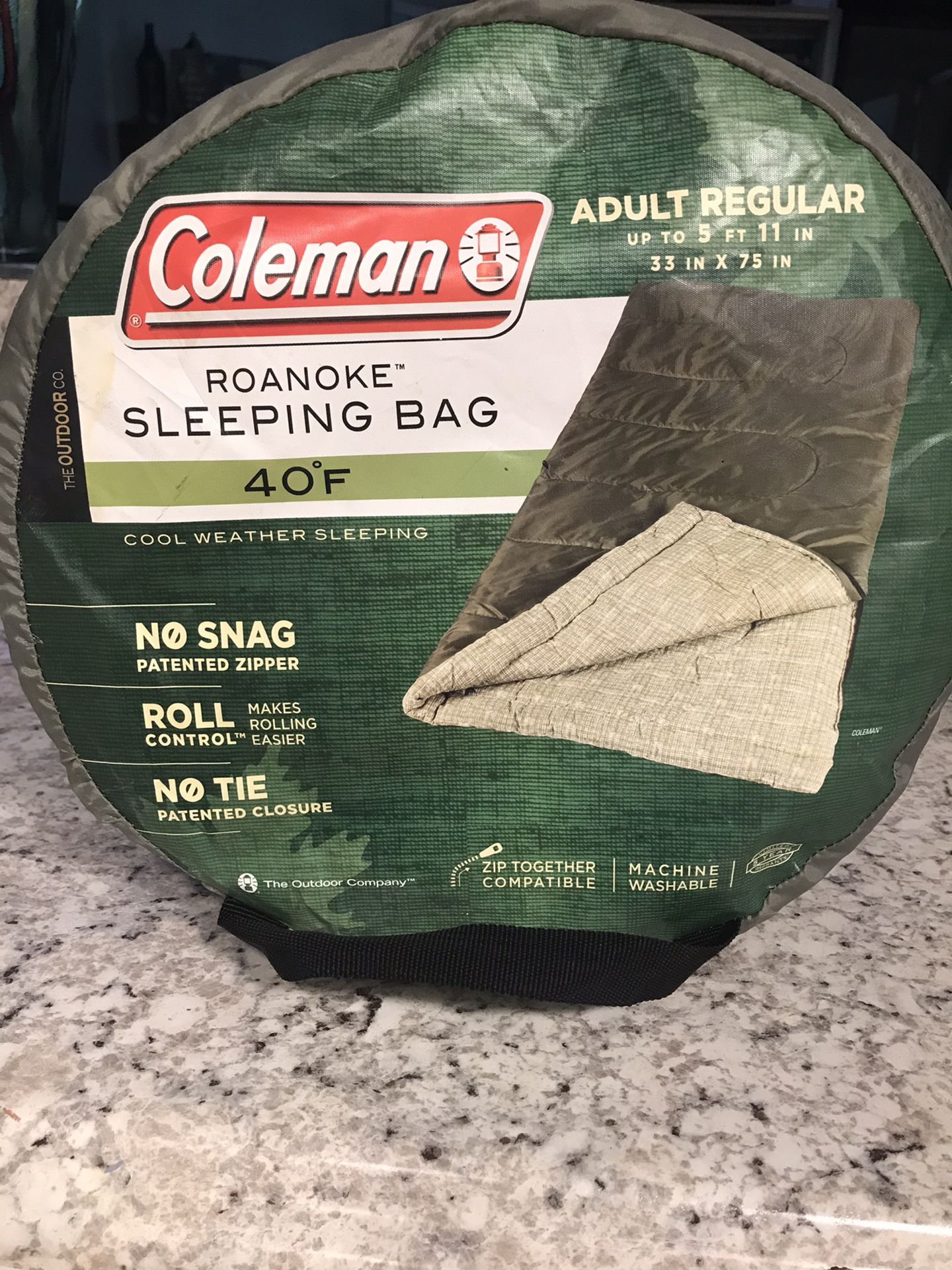 Coleman Roanoke Sleeping Bag