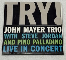 John Mayer Trio Try! Live In Concert CD 2005
